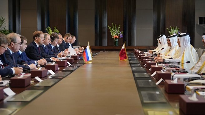 Denis Manturov, First Deputy Prime Minister of the Russian Federation, invited Qatar to participate in KazanForum 