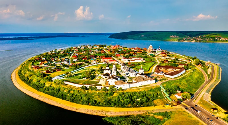 Guided tour around the territory of the State Historical, Architectural and Art Museum-Reserve “Island-town of Sviyazhsk”
